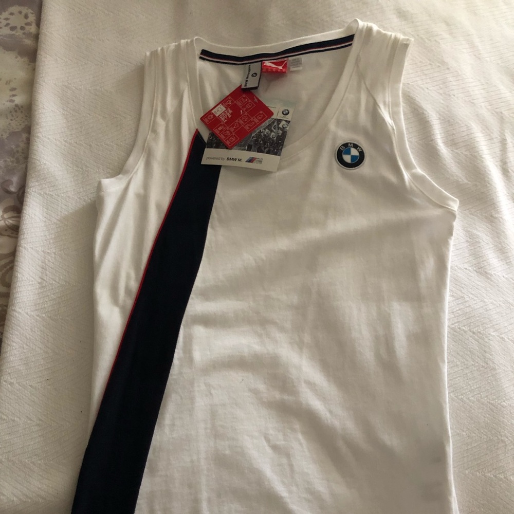 Brand new Puma BMW logo ladies top sz XS